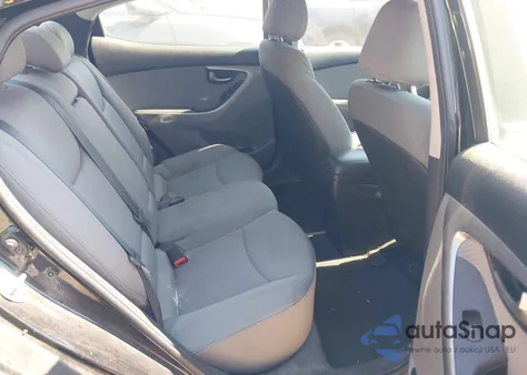 2012 Hyundai Elantra Gls z USA, uszkodzony, nr VIN 5NPDH4AE2CH124838